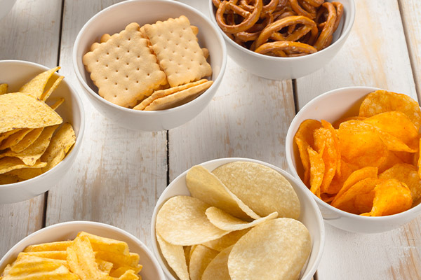 Savory Snacks of Flavor Enhancers