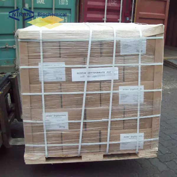 Paquete de eritorbato de sodio