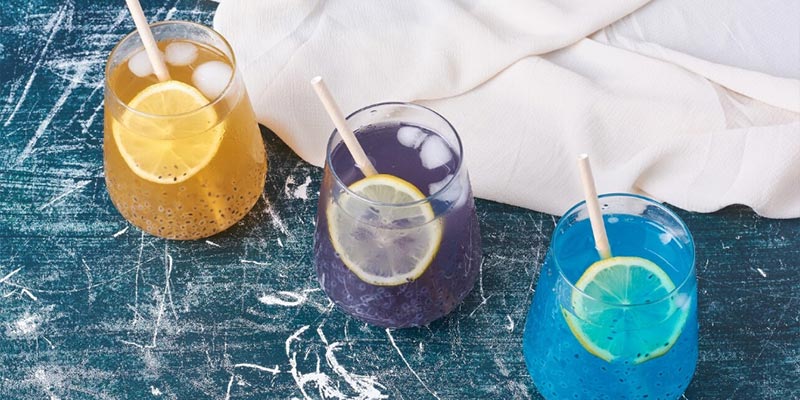 Clear or Fruit-Flavored Drinks